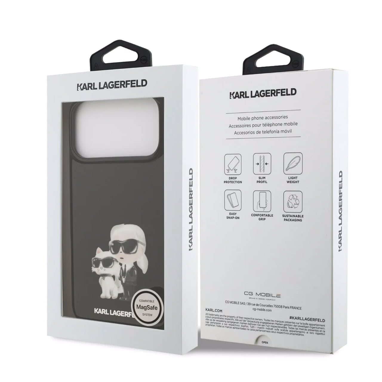 قاب کارل لاگرفلد Karl Lagerfeld شماره 9 سری Iphone17